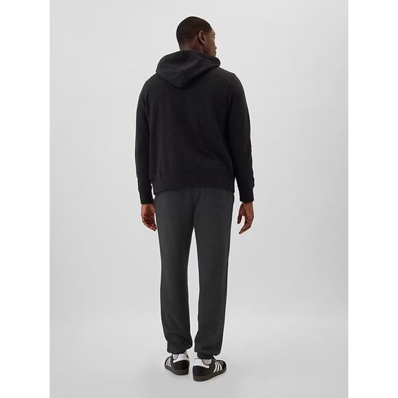 GAP Factory Charcoal Gray Logo Joggers Fleece Lounge Pants Men’s NEW~NWT!! - Picture 6 of 13